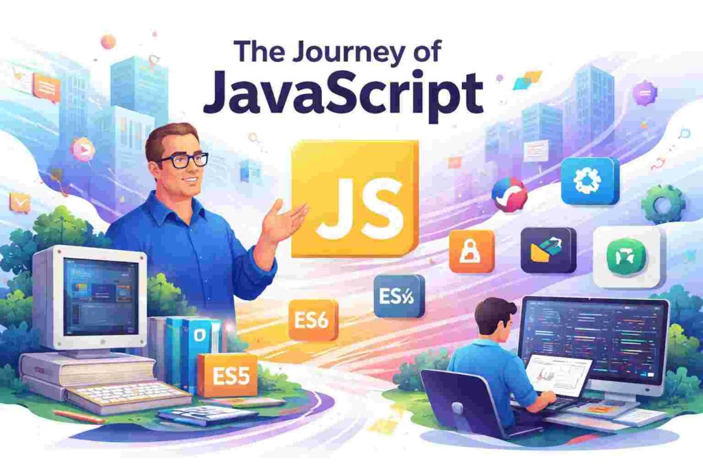 history of JavaScript