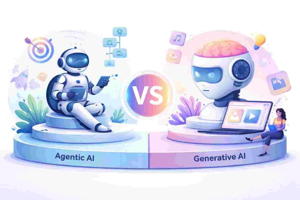 Agentic AI vs Generative AI