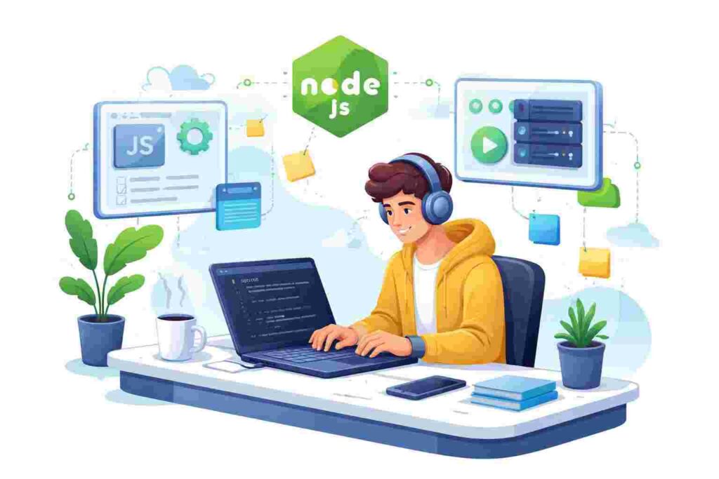 first NodeJS program